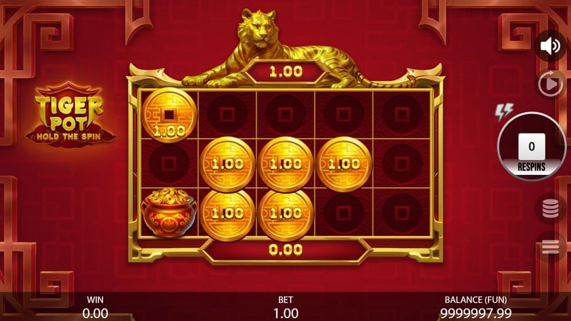 Tiger Pot: Hold The Spin slot screen 4