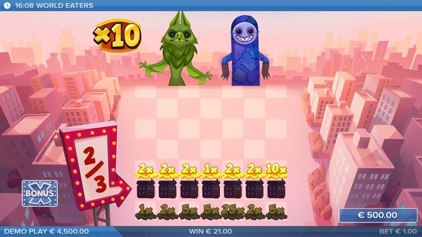 World Eaters slot screen 5