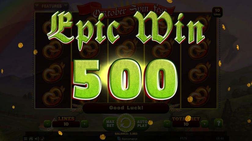 Oktober Spin Fest slot screen 4