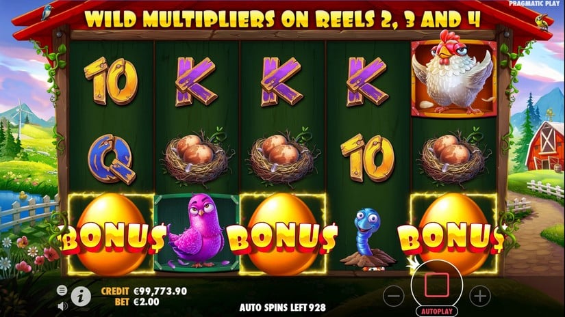 The Tweety House slot screen 5