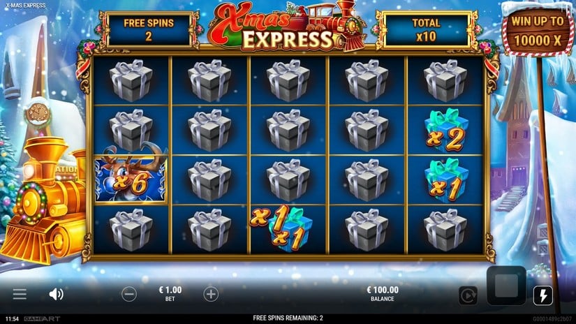 X-mas Express slot screen 4