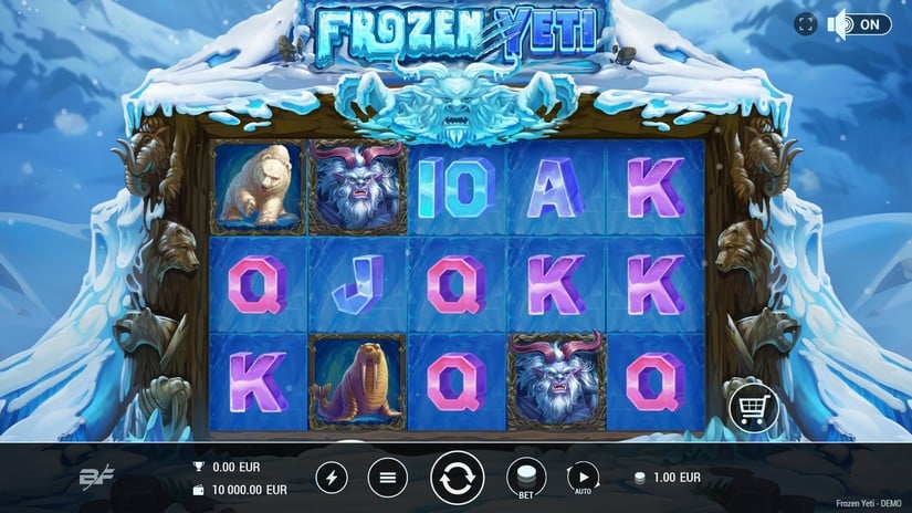 Frozen Yeti slot screen 1