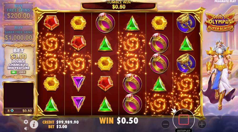 Gates of Olympus Super Scatter play for free