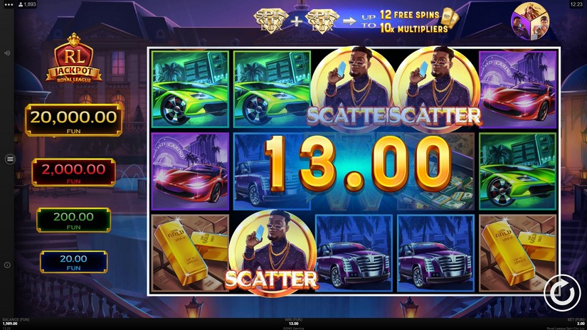 Spin City Lux slot screen 4