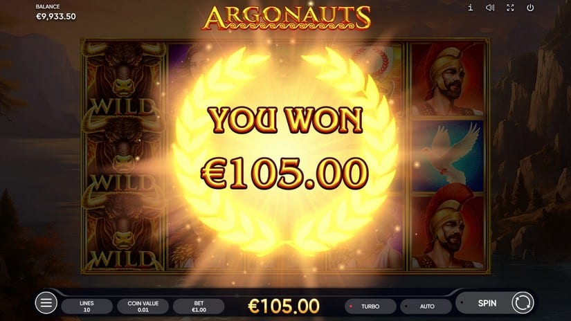 Argonauts slot screen 7