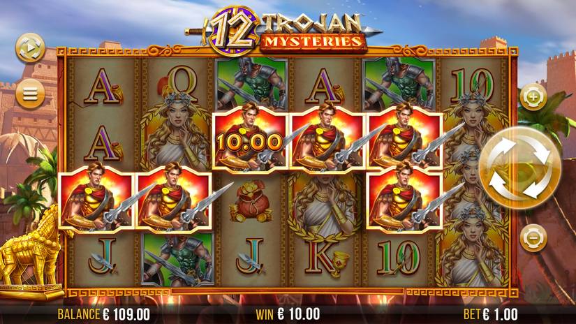12 Trojan Mysteriesa slot screen 8