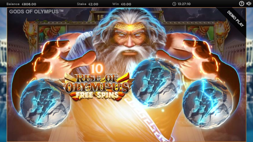 Gods of Olympus Megaways slot screen 6