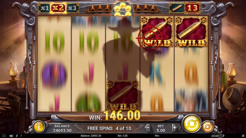 Wild Bandolier slot screen 5
