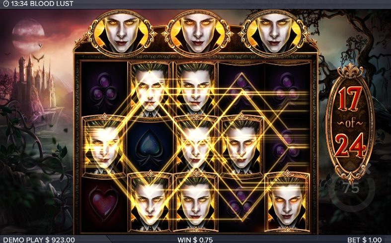 Blood Lust slot screen 4