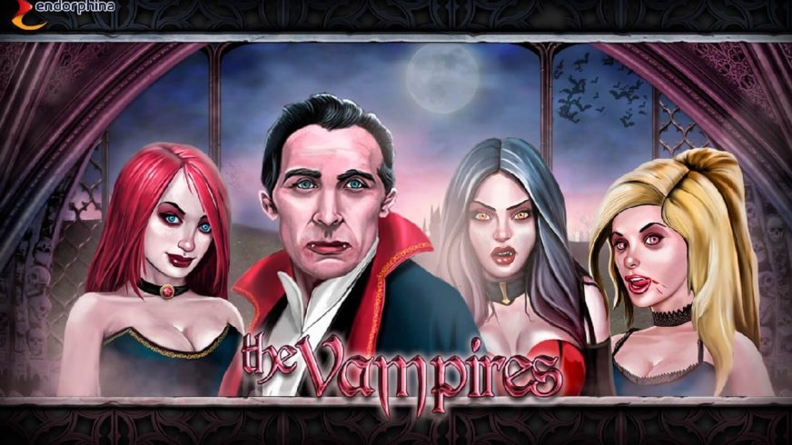 The Vampires slot screen 2