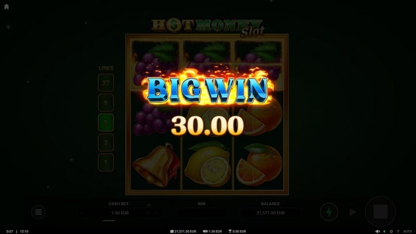 Hot Money Slot slot screen 4