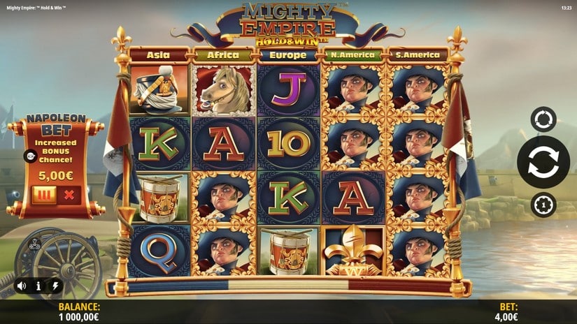 Mighty Empire Hold & Win slot screen 1