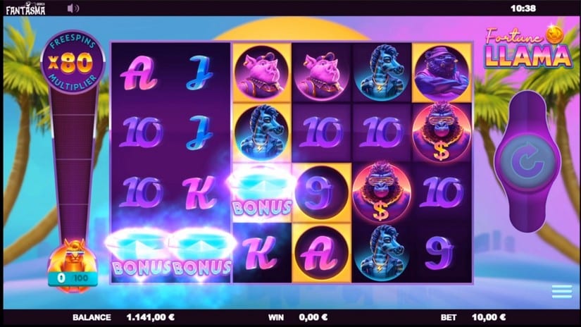 Fortune Llama slot screen 5