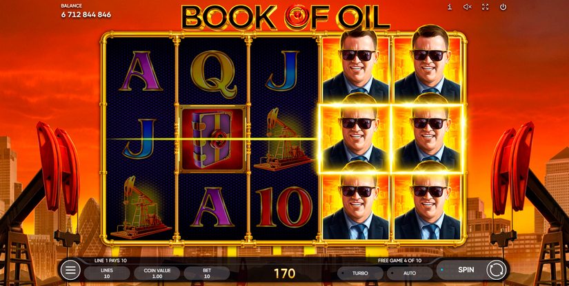 Book of Oil slot screen 1