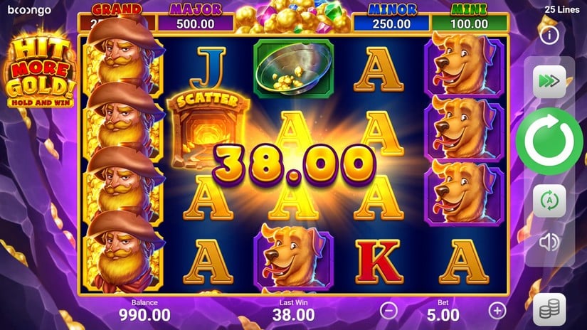 Hit More Gold! slot screen 3