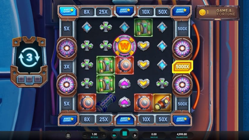 Cyber Vault slot screen 3