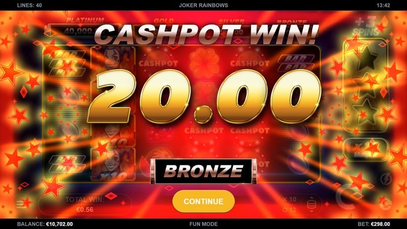 Joker Rainbows slot screen 4