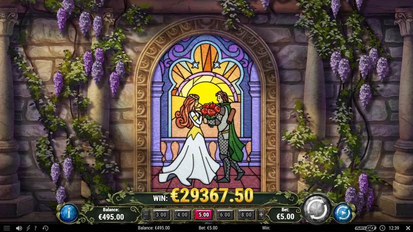 15 Crystal Roses A Tale of Love slot screen 7