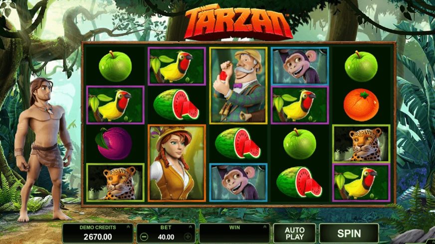 Tarzan slot screen 4