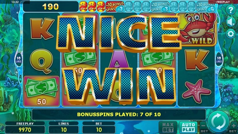 Cash & Crab slot screen 5