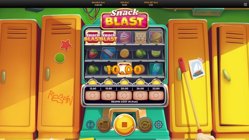 Snack Blast slot screen 3