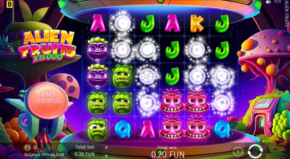 Alien Fruits free slot