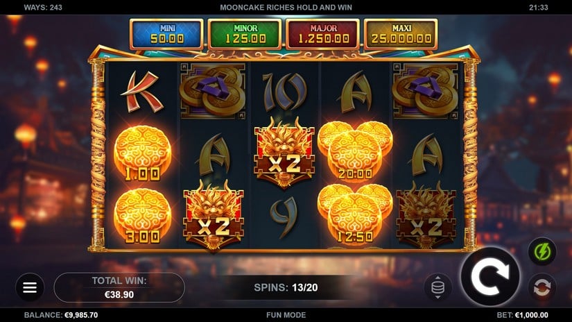 Mooncake Riches slot screen 4