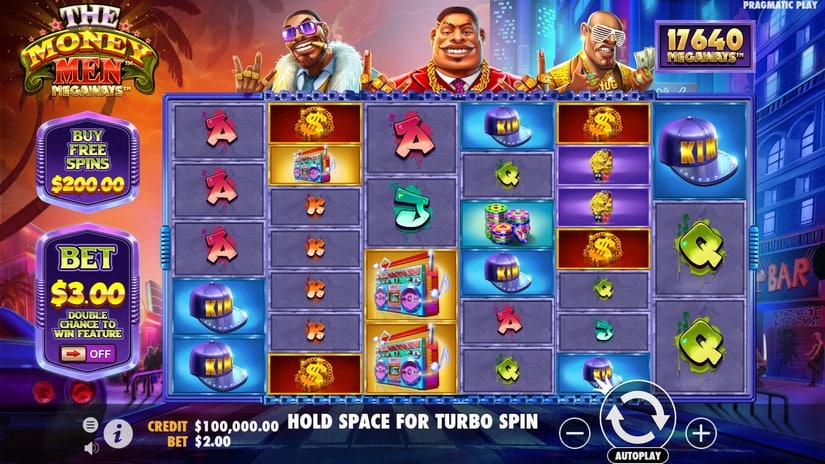 The Money Men Megaways slot screen 1