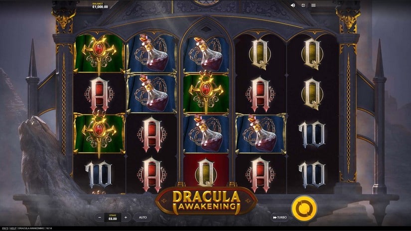 Dracula Awakening slot screen 1