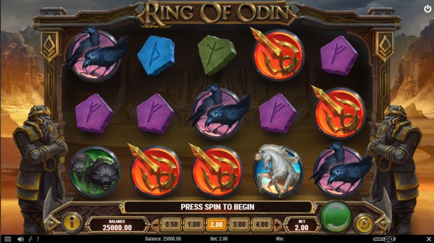 Ring of Odin slot screen 1