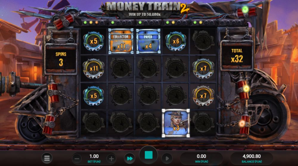 Play free slot Money Train 2 