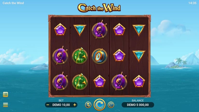 Catch the Wind slot screen 1