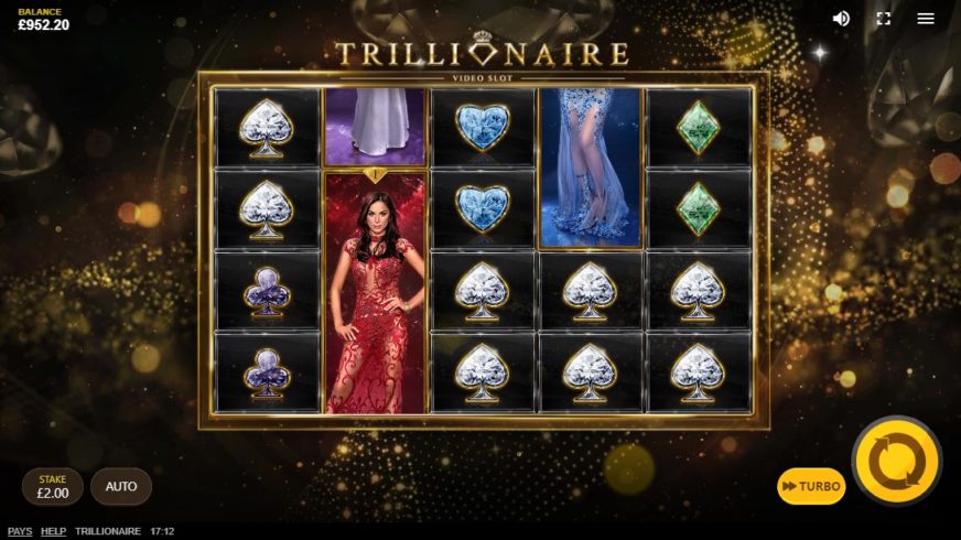 Trillionaire slot screen 1