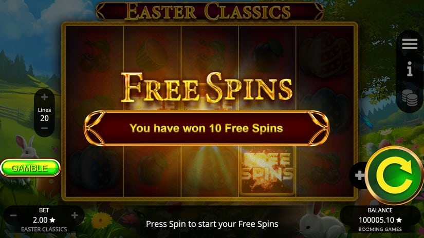 Easter Classics slot screen 5