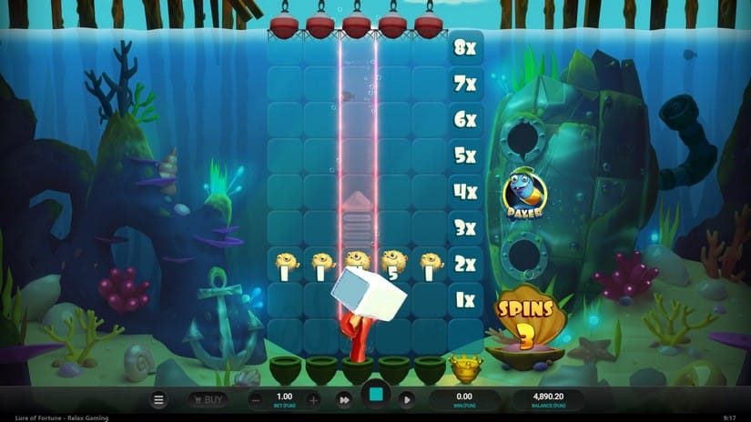 Lure of Fortune slot screen 4