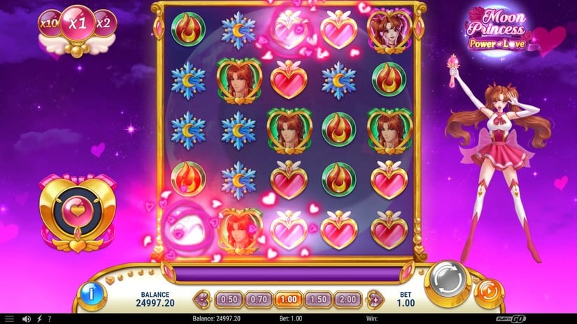 Moon Princess Power of Love slot screen 2