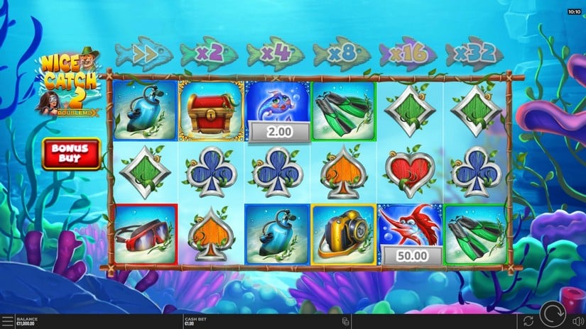 Nice Catch 2 DoubleMax slot screen 1