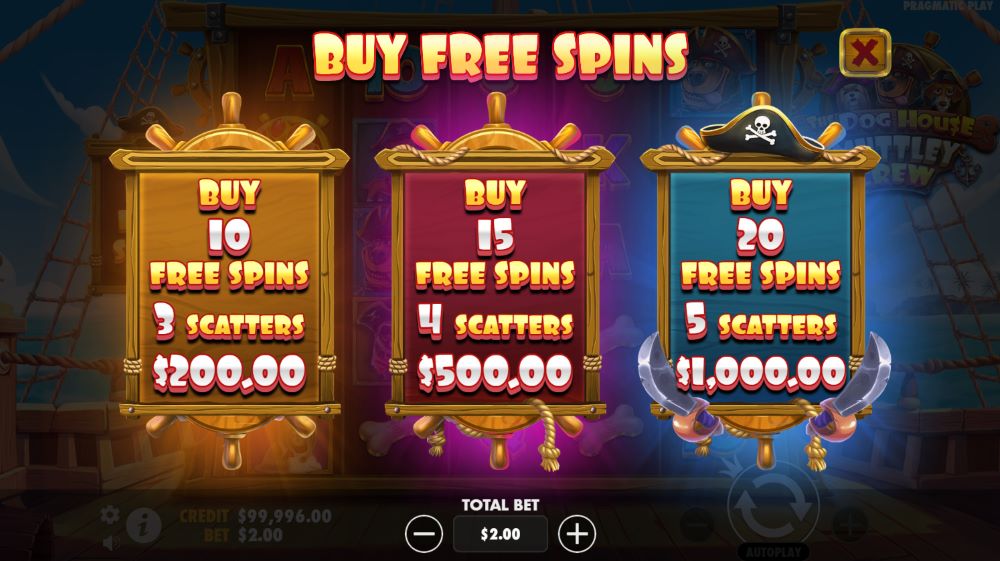 The Dog House Muttley Crew Bonus Buy