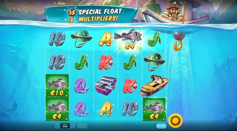 Bass Boss slot screen 2