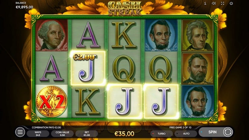 Cash Streak slot screen 5