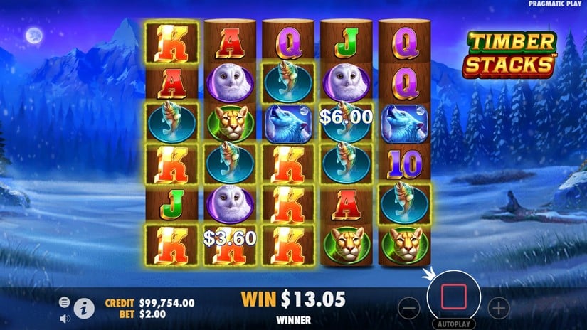 Timber Stacks slot screen 6