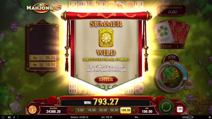 Mahjong 88 slot screen 3