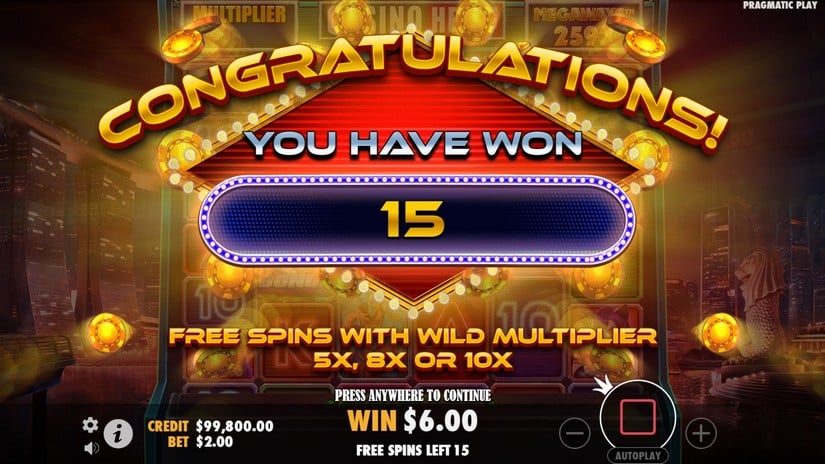 Casino Heist Megaways slot screen 4