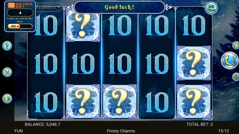 Frosty Charms slot screen 5