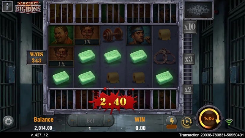 Big Boss slot screen 4