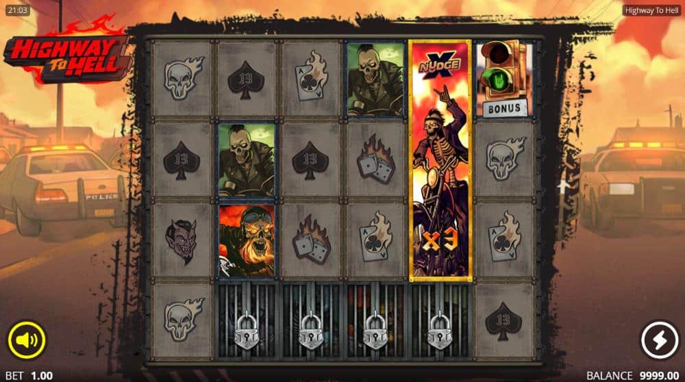 Highway to Hell slot features