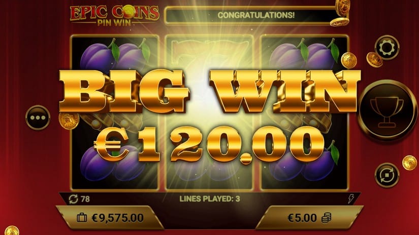 Epic Coins slot screen 5