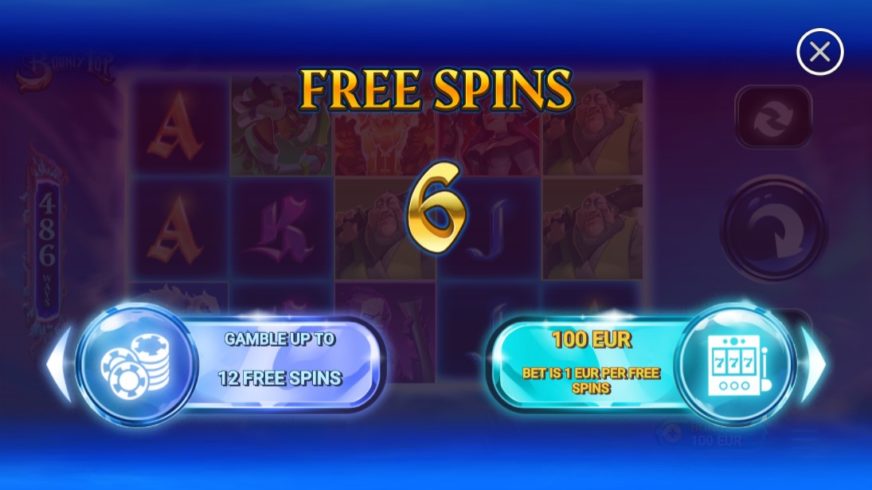 BountyPop slot screen 2