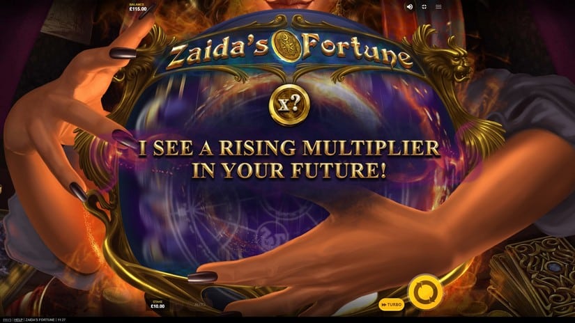 Zaida’s Fortune slot screen 3