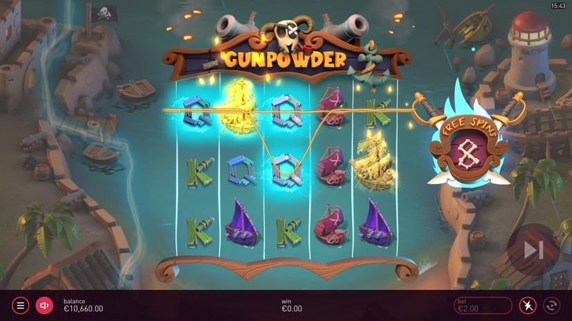 Gunpowder slot screen 2
